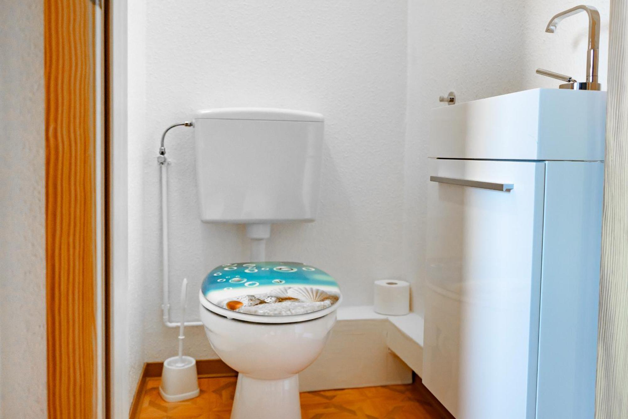 Ferienwohnung Muschel 후크질 외부 사진